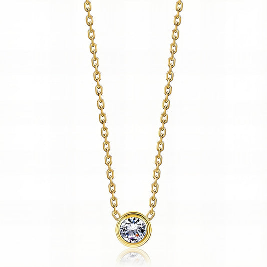 18K Gold Plated Steel Necklace