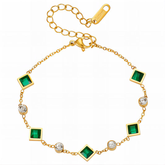 18K Gold Plated Steel Bracelet